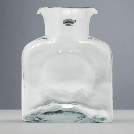 Blenko Crystal Water Bottle - Clear Blenko Water Bottle