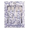 Blue and White Scroll Pattern Tea Spoons – Set of 4