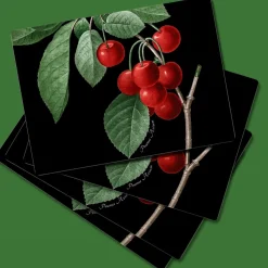 Cherry Placemats - Set of 4