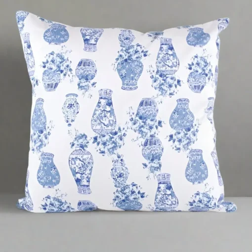 Chinoiserie Ginger Jar Pillow Cover