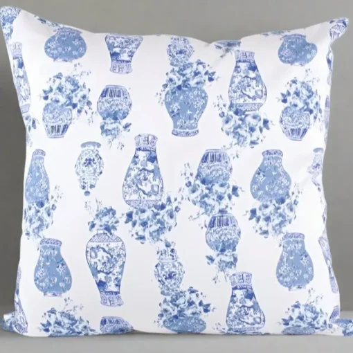 Chinoiserie Ginger Jar Pillow Cover