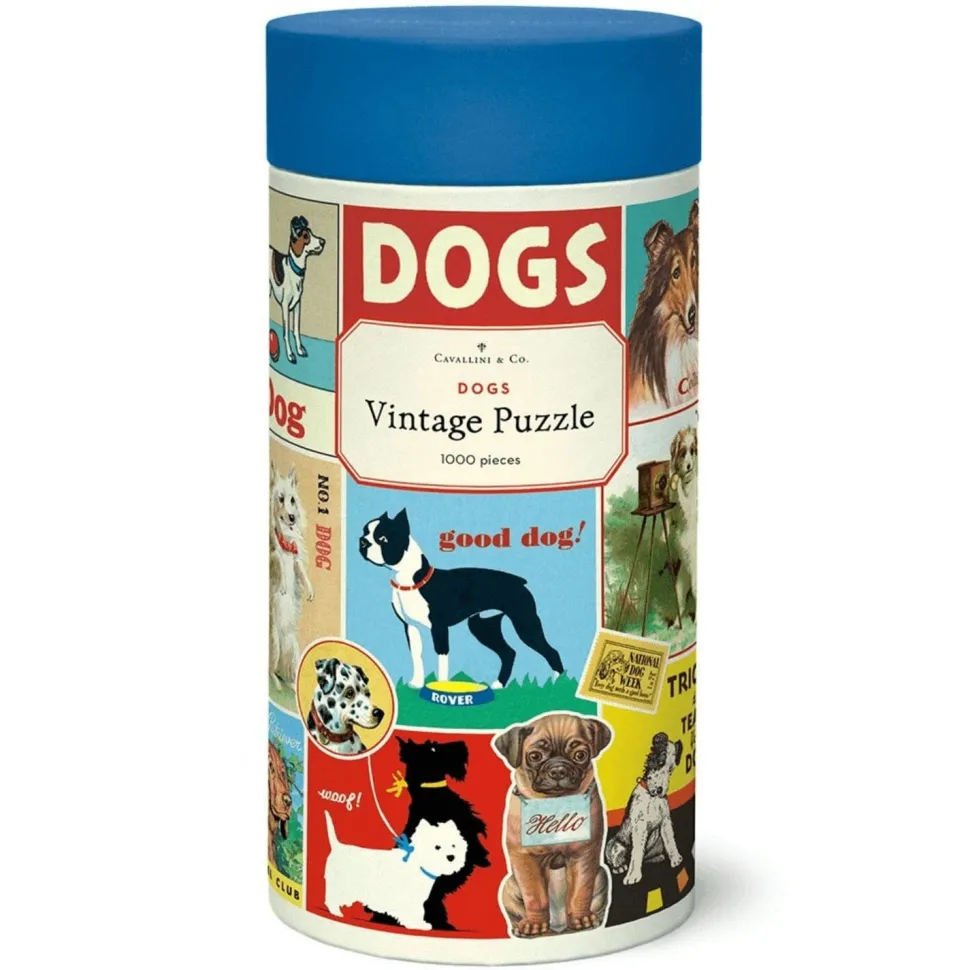 Dogs Vintage Puzzle