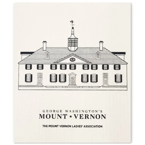 Eco-friendly Swedish Dish Cloth - George Washington's Mount Vernon