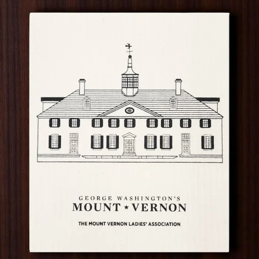 Eco-friendly Swedish Dish Cloth - George Washington's Mount Vernon