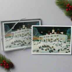 Folk Art Mount Vernon, East Front Christmas Cards