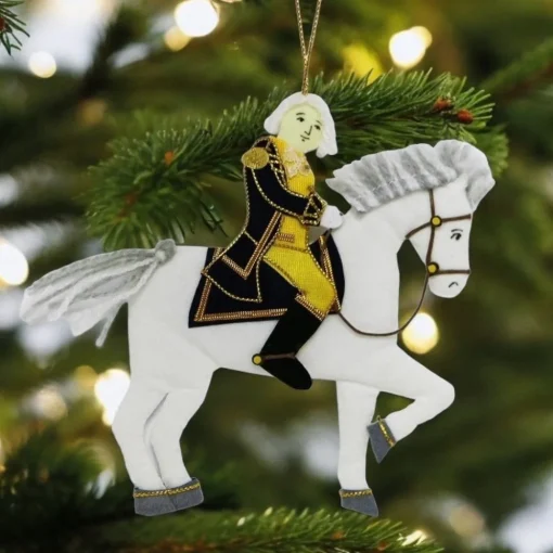 George Washington & Blueskin Ornament