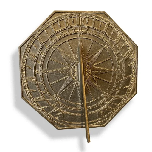 George Washington Sundial with Aged Bronze Finish