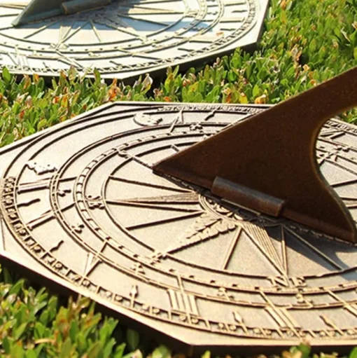 George Washington Sundial with Aged Bronze Finish
