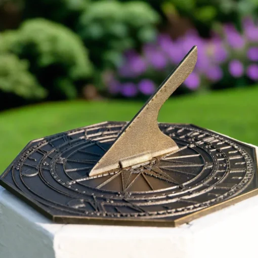 George Washington Sundial with Aged Bronze Finish