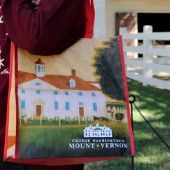 Mount Vernon 1792 recycled tote bag
