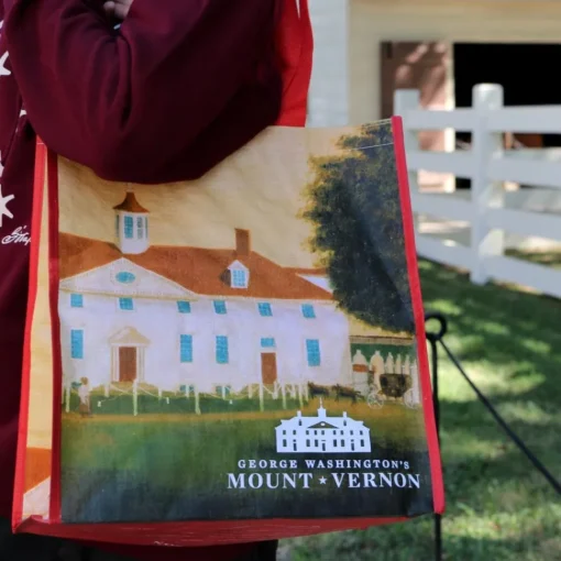 Mount Vernon 1792 recycled tote bag