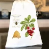 Mount Vernon Cherry Bee Skep Flour Sack Towel
