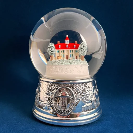 Mount Vernon Musical Snow Globe