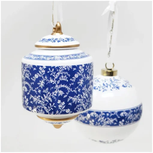 MV Ornament Collection - Porcelain Blue Room Ball