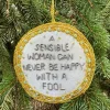 Sensible Woman Ornament - St. Nicolas